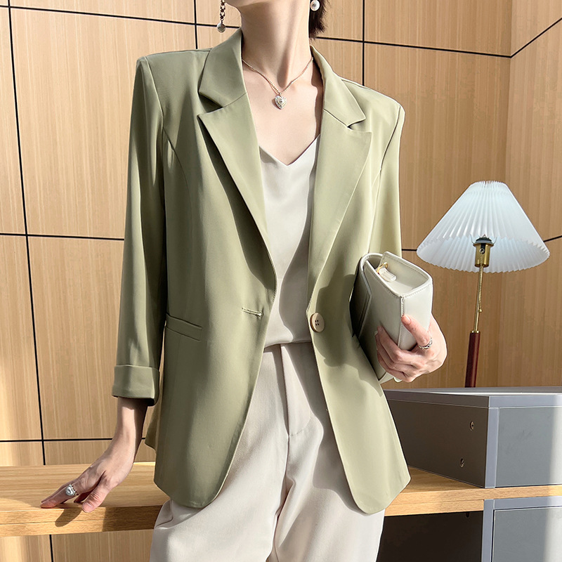 Small suit jacket for ladies Temperament self-cultivation age