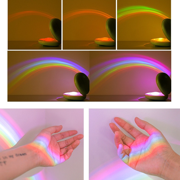(🔥🔥20,000+ SOLD)LED Rainbow projector night light-BUY 2 GET 8% OFF & FREE SHIPPING