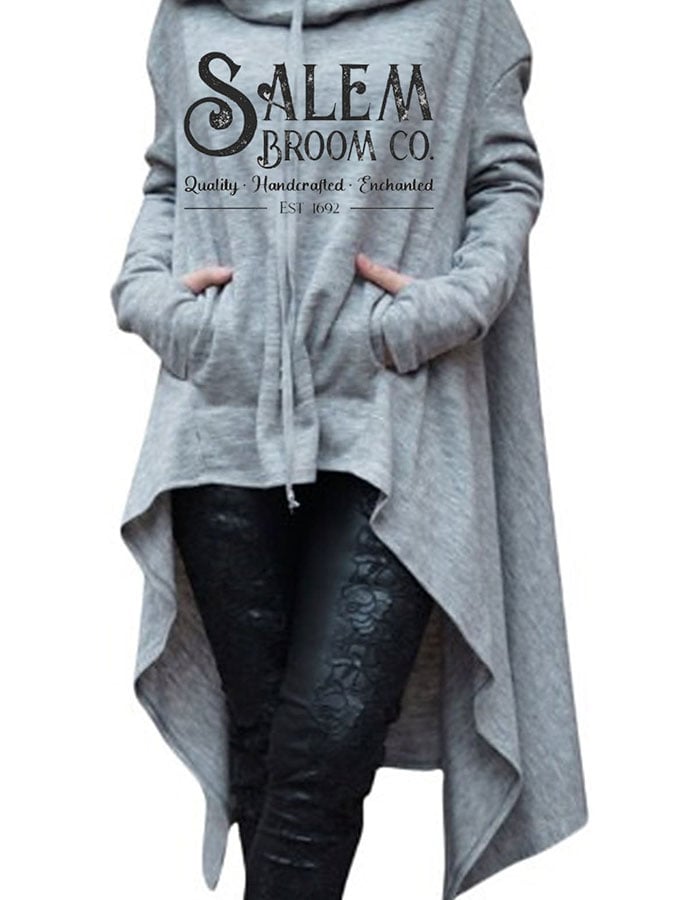 🔥Buy 3 Get 10% Off🔥Fashion Print Irregular Long Sleeve Sweatshirt