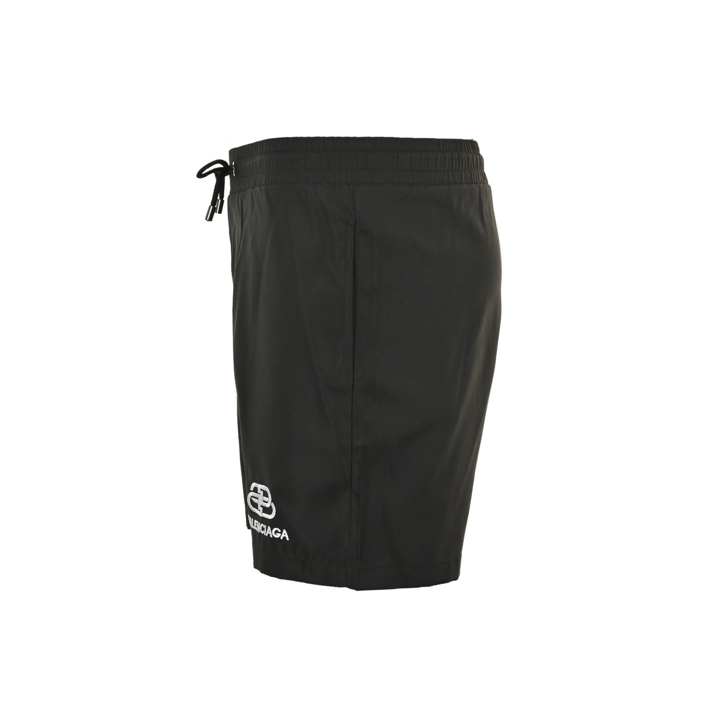 Balenciaga 25ss lock-embroidered beach shorts
