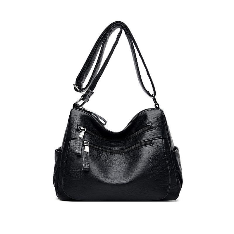 Casual Shoulder Bag Multi-pocket Large Crossbody Bag