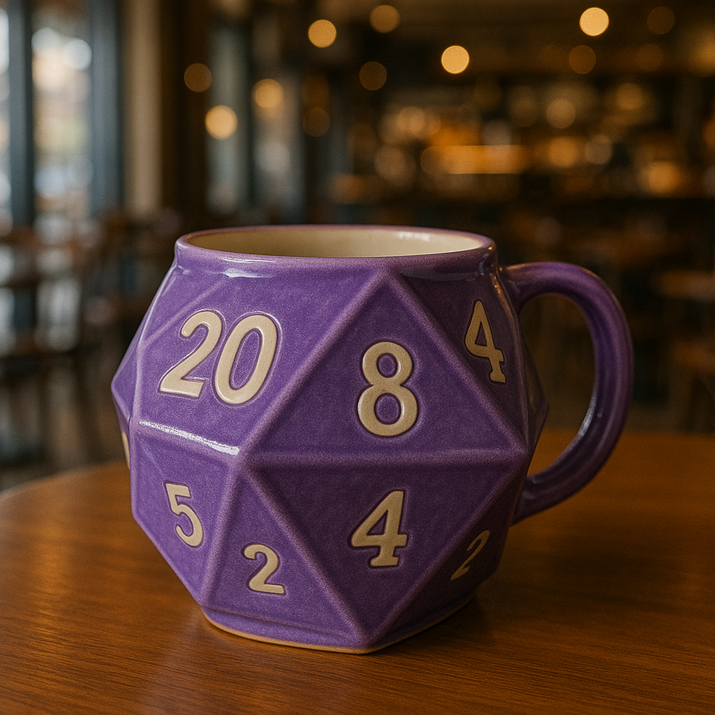 DND Dice Mug
