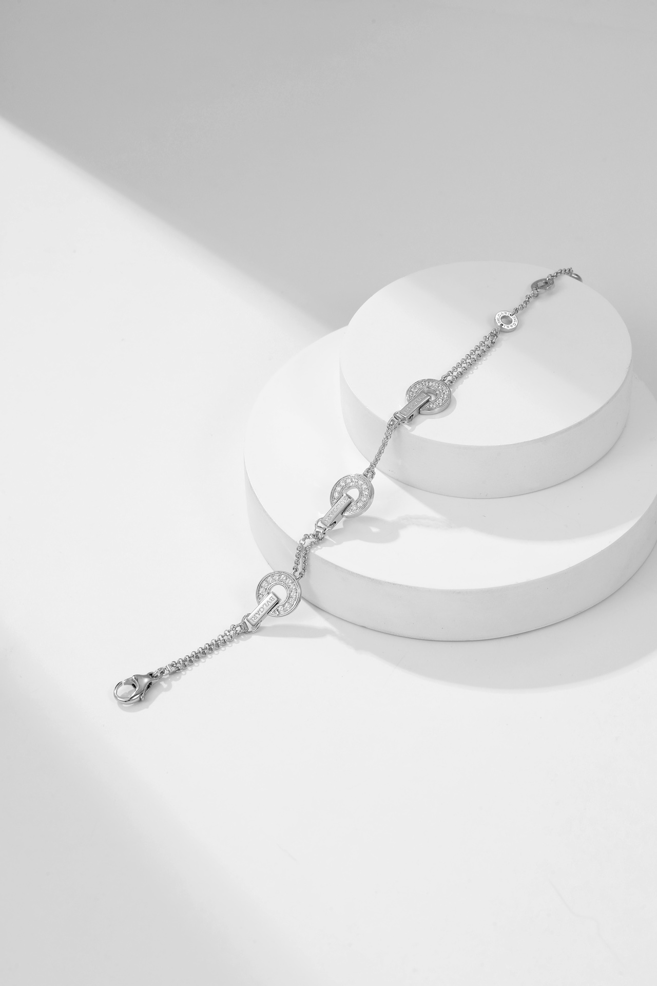 Bulgari Diamond Disc Bracelet