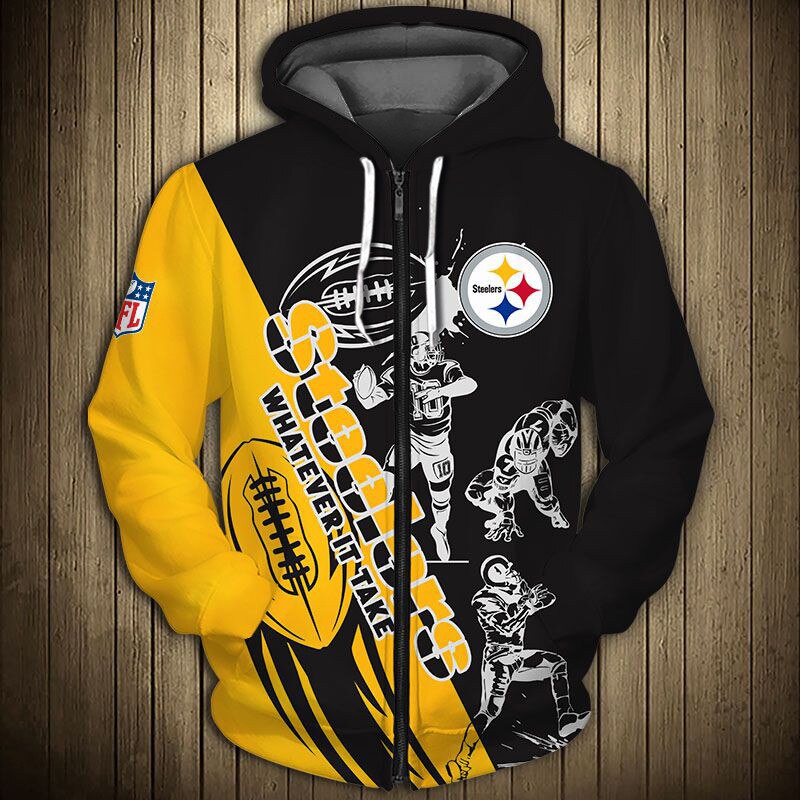 PITTSBURGH STEELERS 3D HOODIE PPSS002