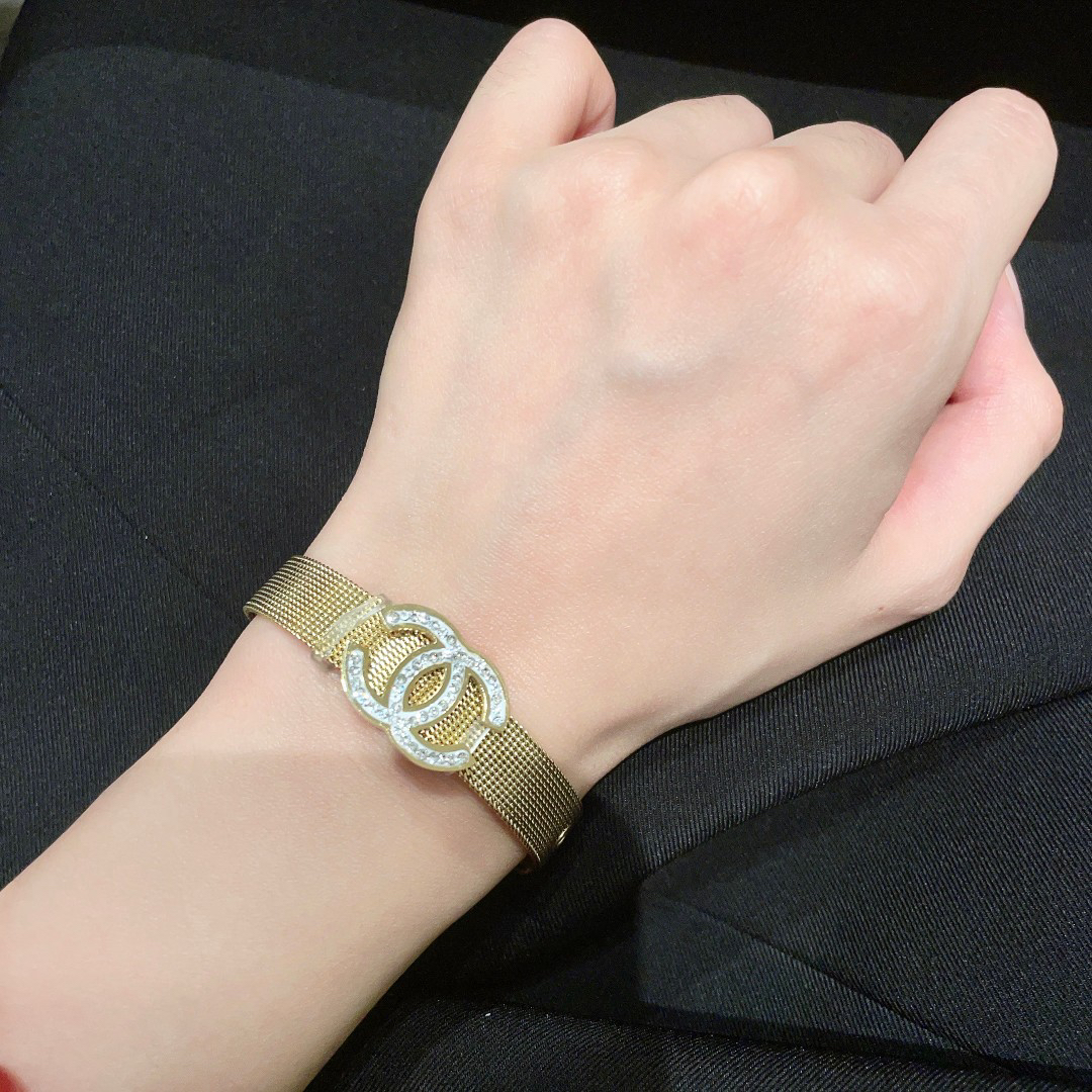Chanel watch strap diamond bracelet
