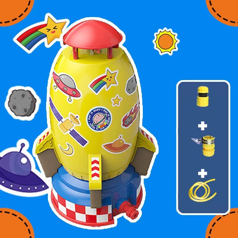 🔥Last Day Promotion-[SAVE 65% OFF]--2023 Summer Toy--Launch Water Rocket Outdoor Sprinkler Toy--BUY 2 GET FREE SHIPPING