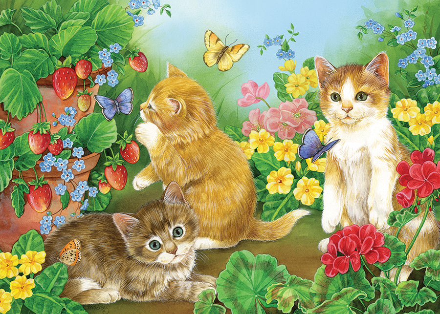Kitten Playtime (tray) | 35 Piece Tray