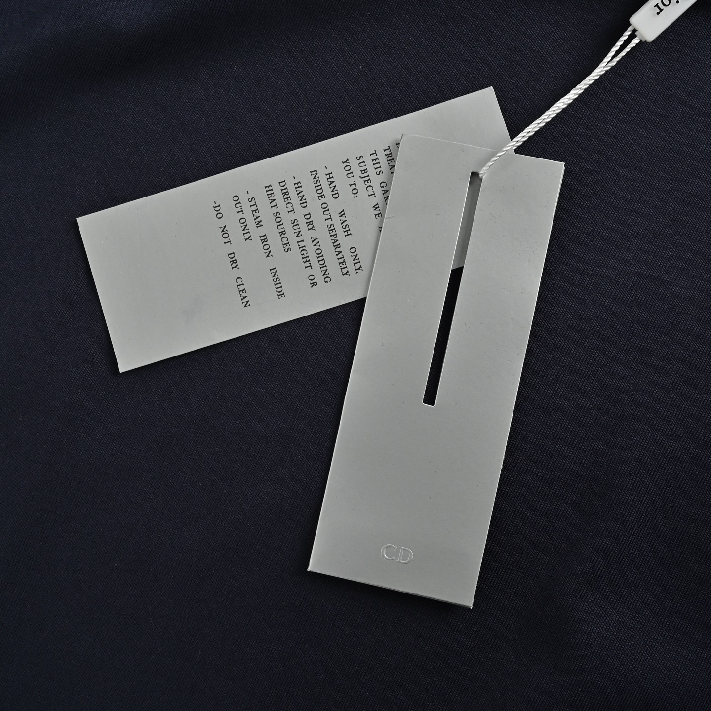 Dior Pocket Embroidered Letters Short Sleeve