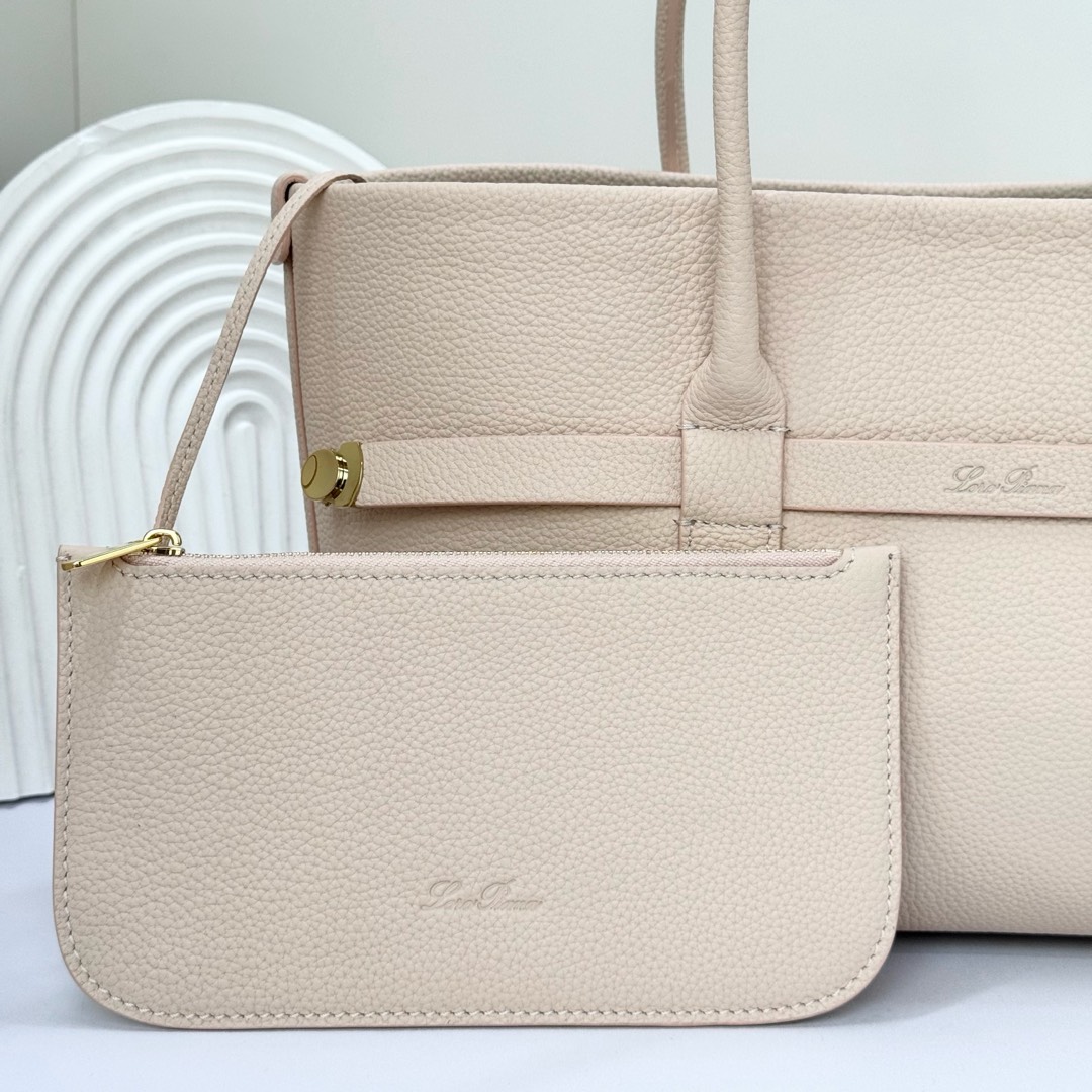 Loro Piana Ghiera Shoer Small Shopping Bag FAO7473