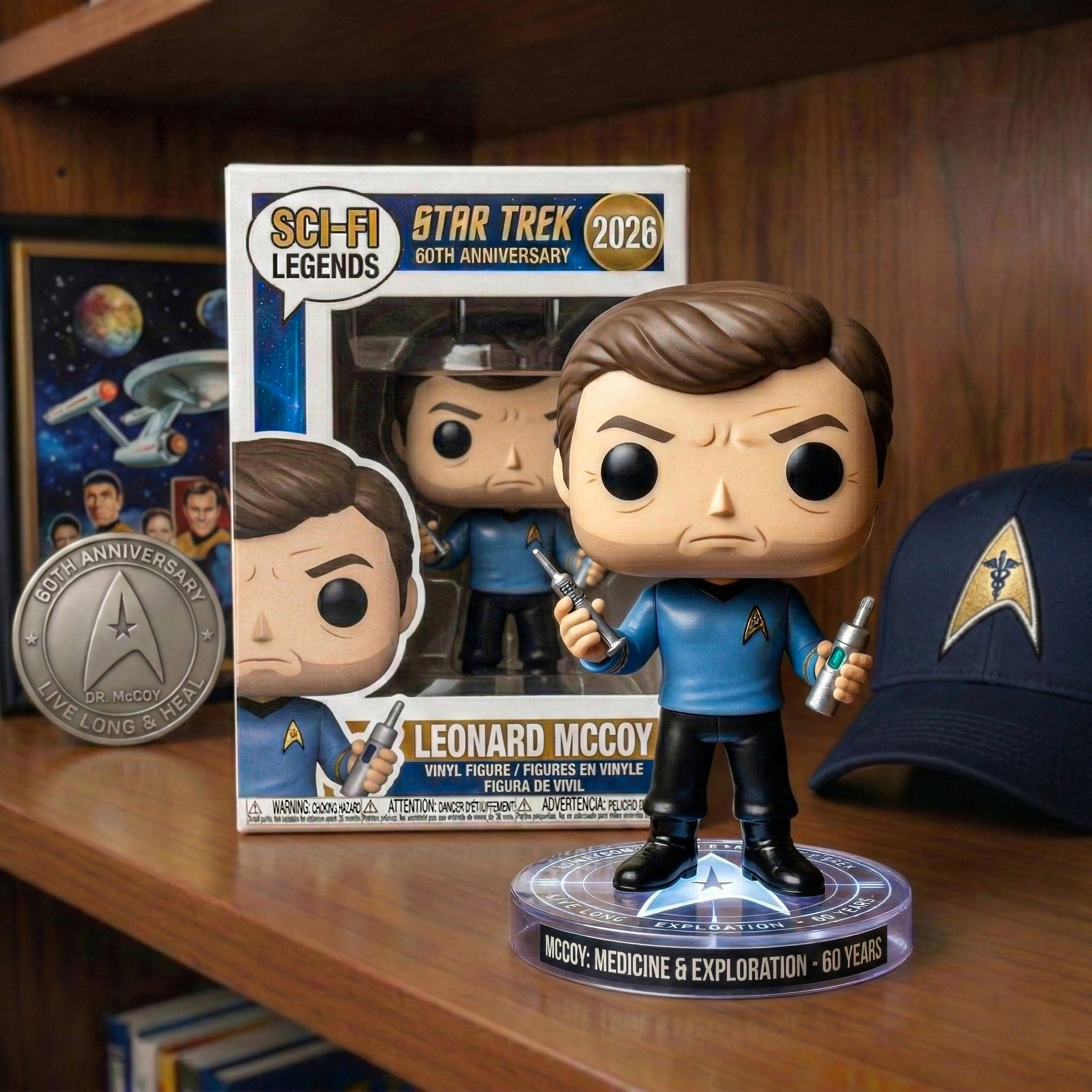 Star Trek 60th Anniversary Collector Pop! Figure
