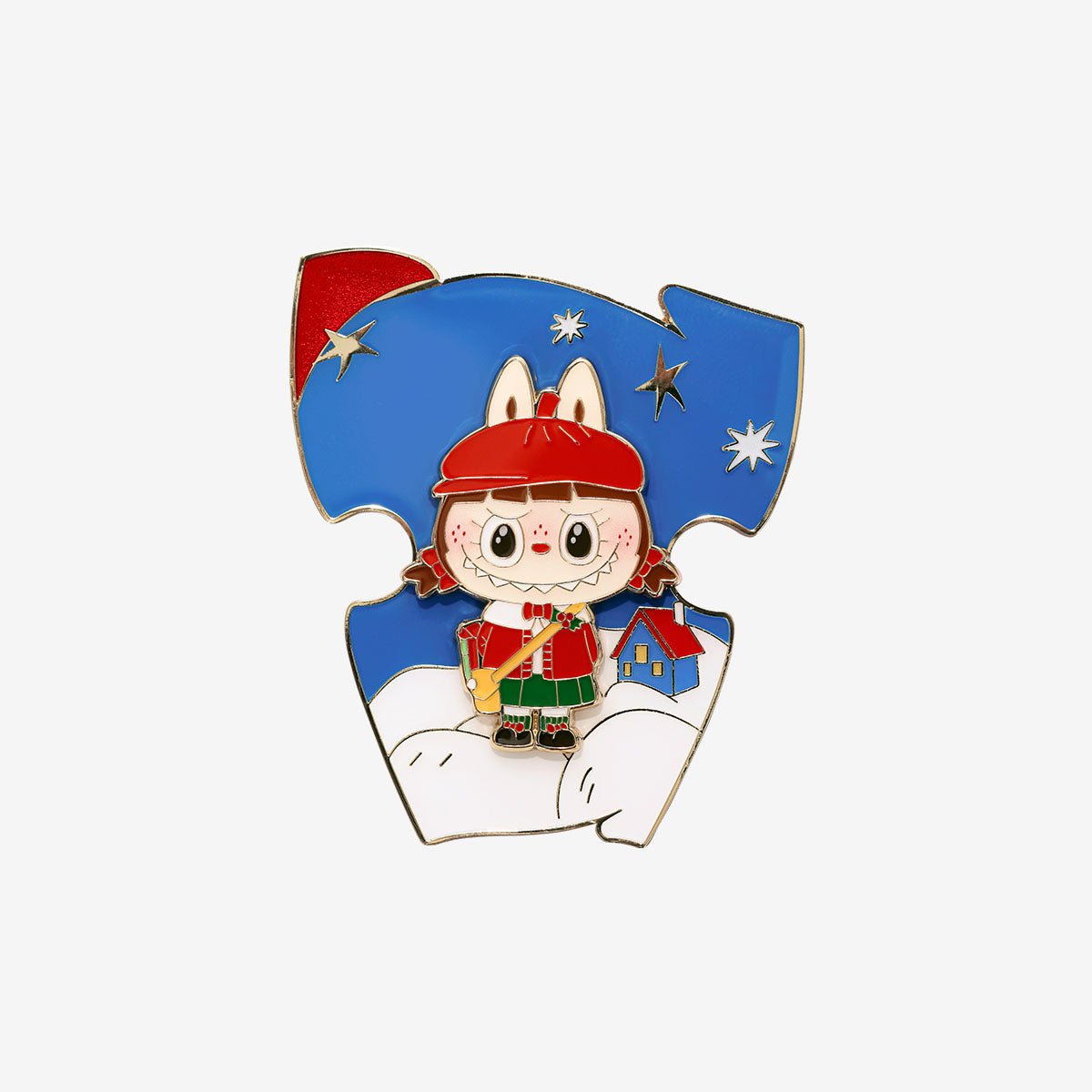 POP MART THE MONSTERS Let's Christmas Series-Fridge Magnet  [1 Blind Box]