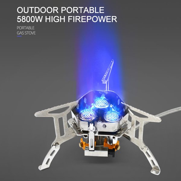 🔥Last Day Promotion-[SAVE 60% OFF]--New Upgrade Camping Outdoor Windproof Gas Burner(Blue Fire)--BUY 2 GET 10% OFF & FREE SHIPPING