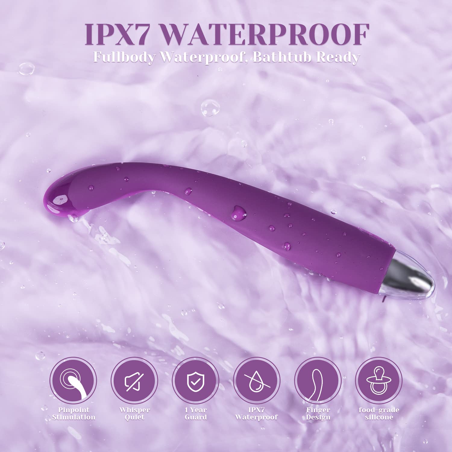 Finger-Shaped G Spot Vibrator