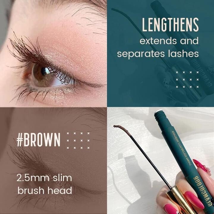 (Last Day Flash Sale-50% OFF)🔥Magic Color Skinny Mascara-Buy 4 Free Shipping