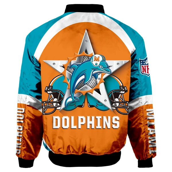 MIAMI DOLPHINS BOMBER JACKET
