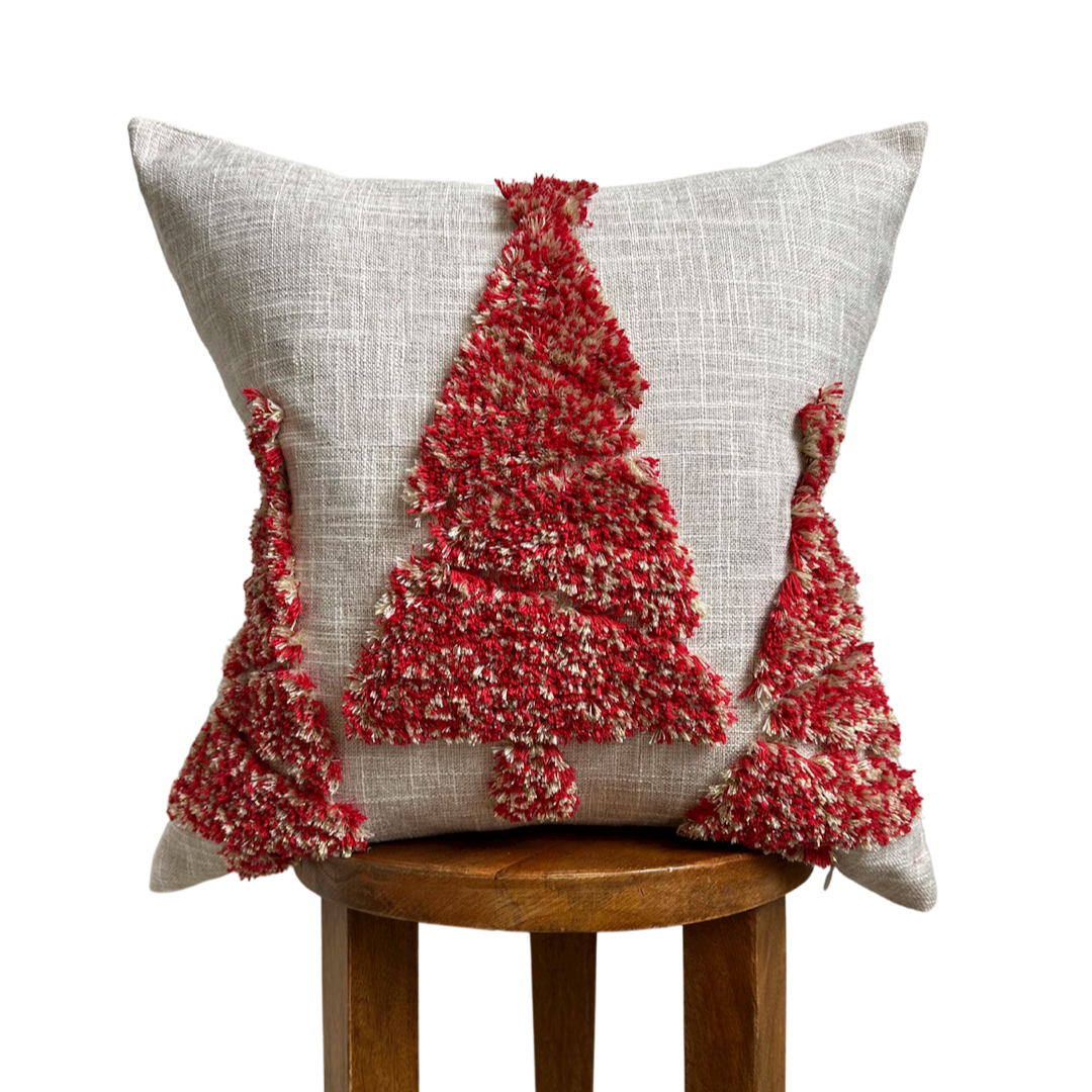 🎅Christmas Flash Sale 49% OFF🎄-Embroidered Christmas Pillow Cover, New Year Present