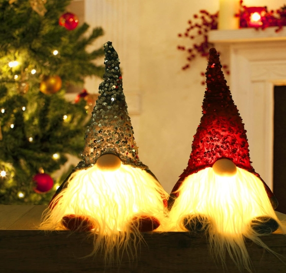 🎁The perfect Christmas present  🎄12” Illuminated Christmas Gnome