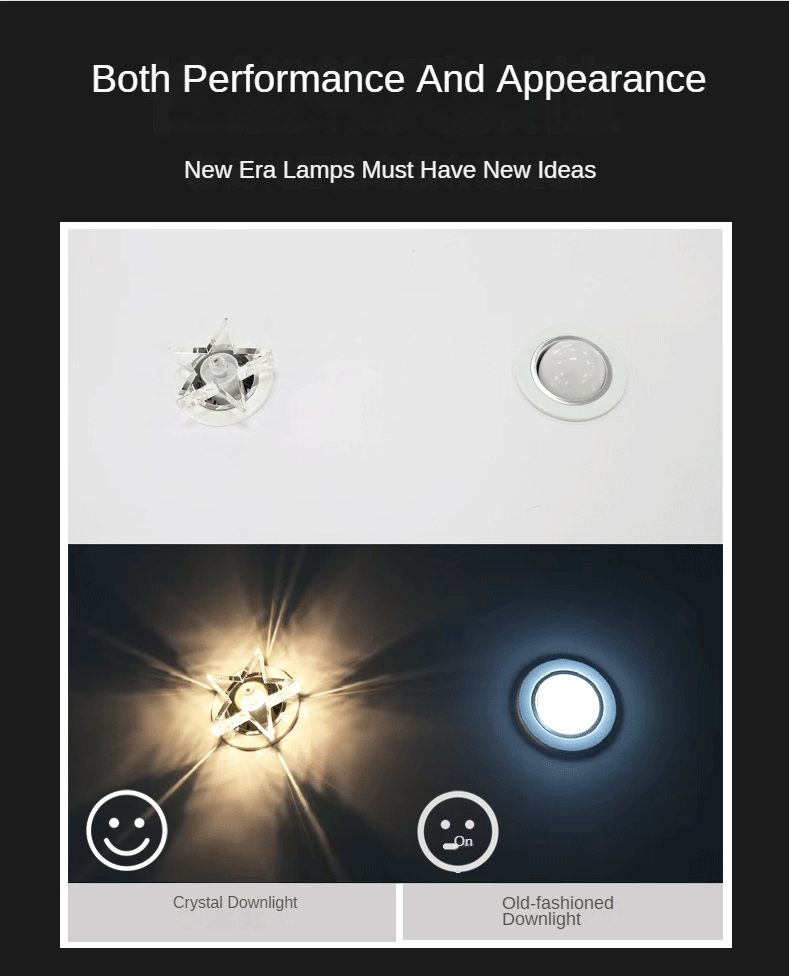 💡💡 High Quality K9 Crystal LED Energy Saving Lamps