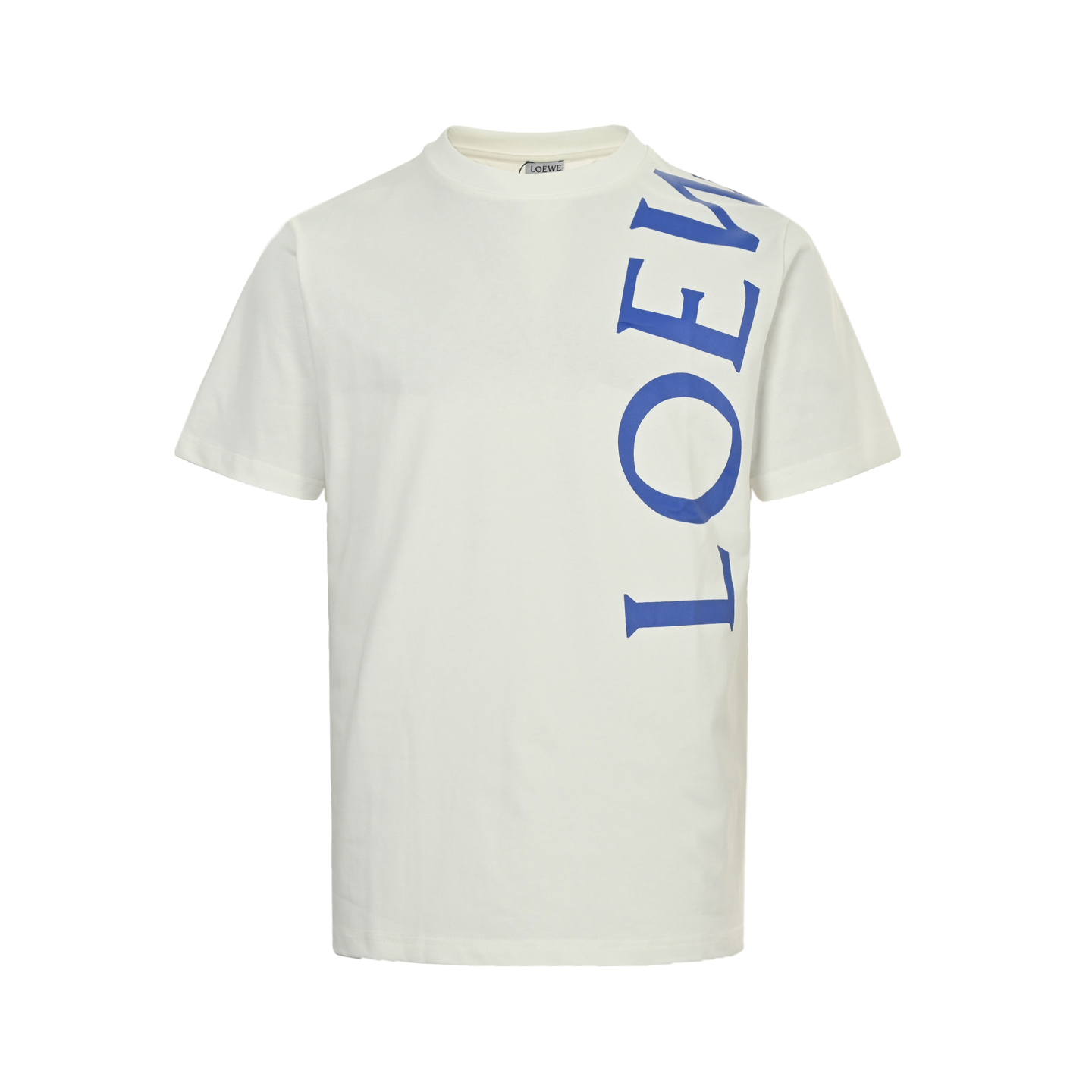 Loewe 25ss short-sleeved shirt with large logo print
