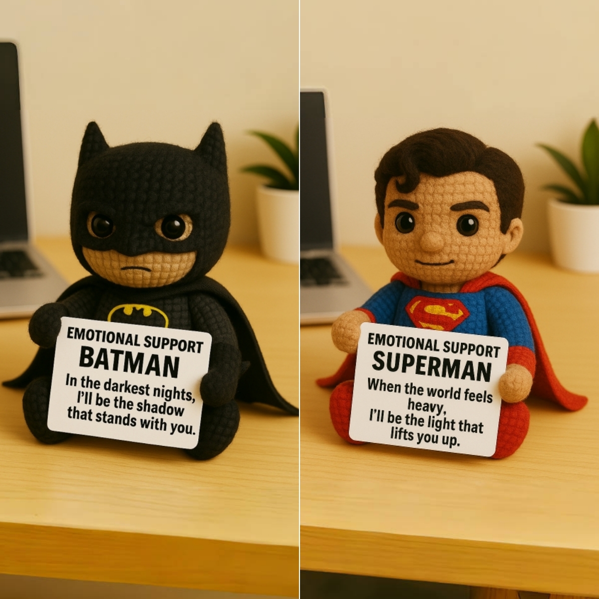 🦇🦸‍♂️Superhero Emotional Support Doll