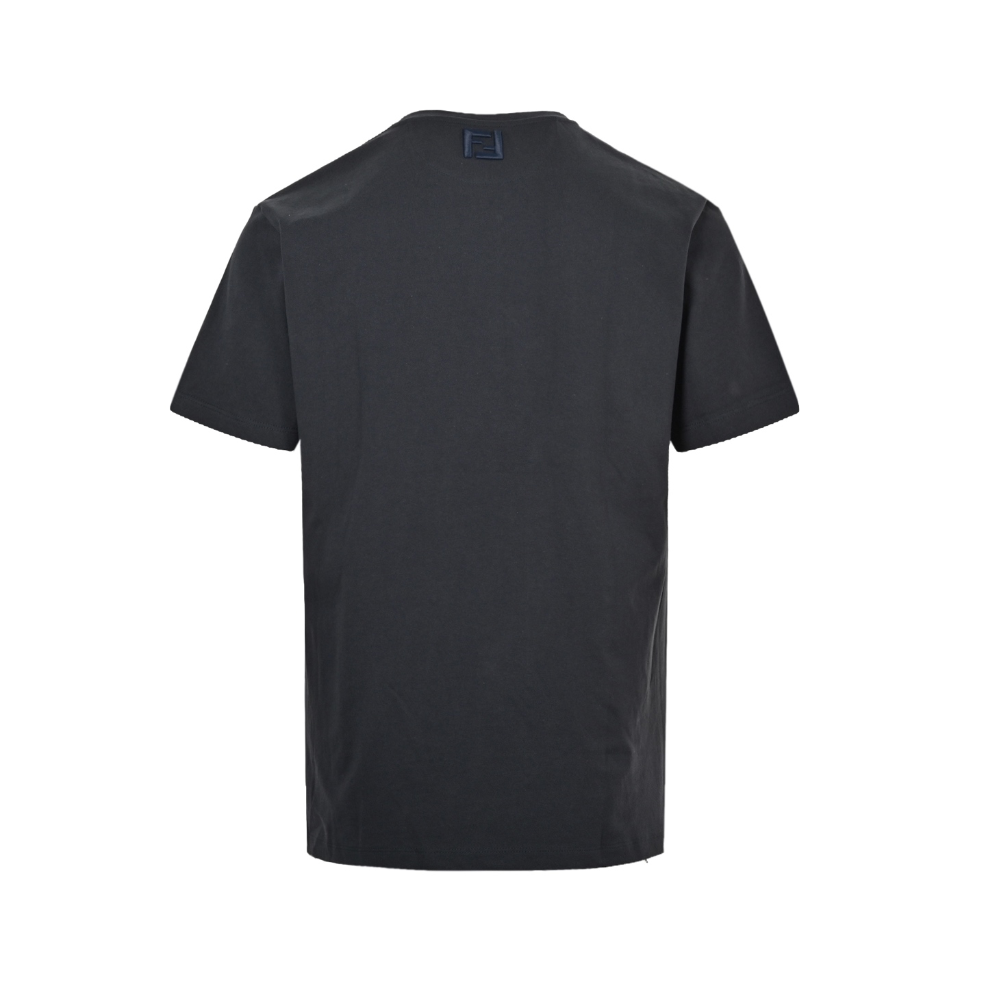 Fendi 25ss flocked letter eye print short sleeve