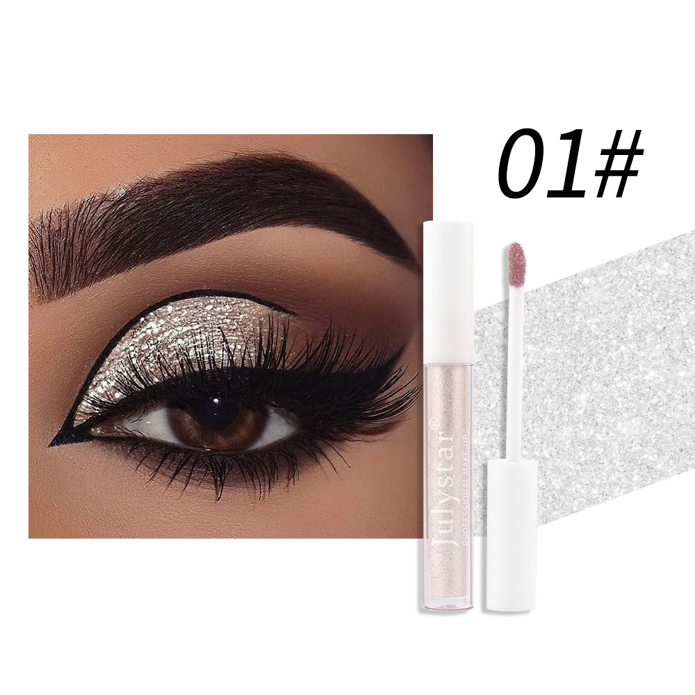 (🔥Mother's Day Sale 50% OFF )-JULYSTAR 10 Colors Liquid Glitter Eyeshadow Set-BUY 1 Sets FREE SHIPPING