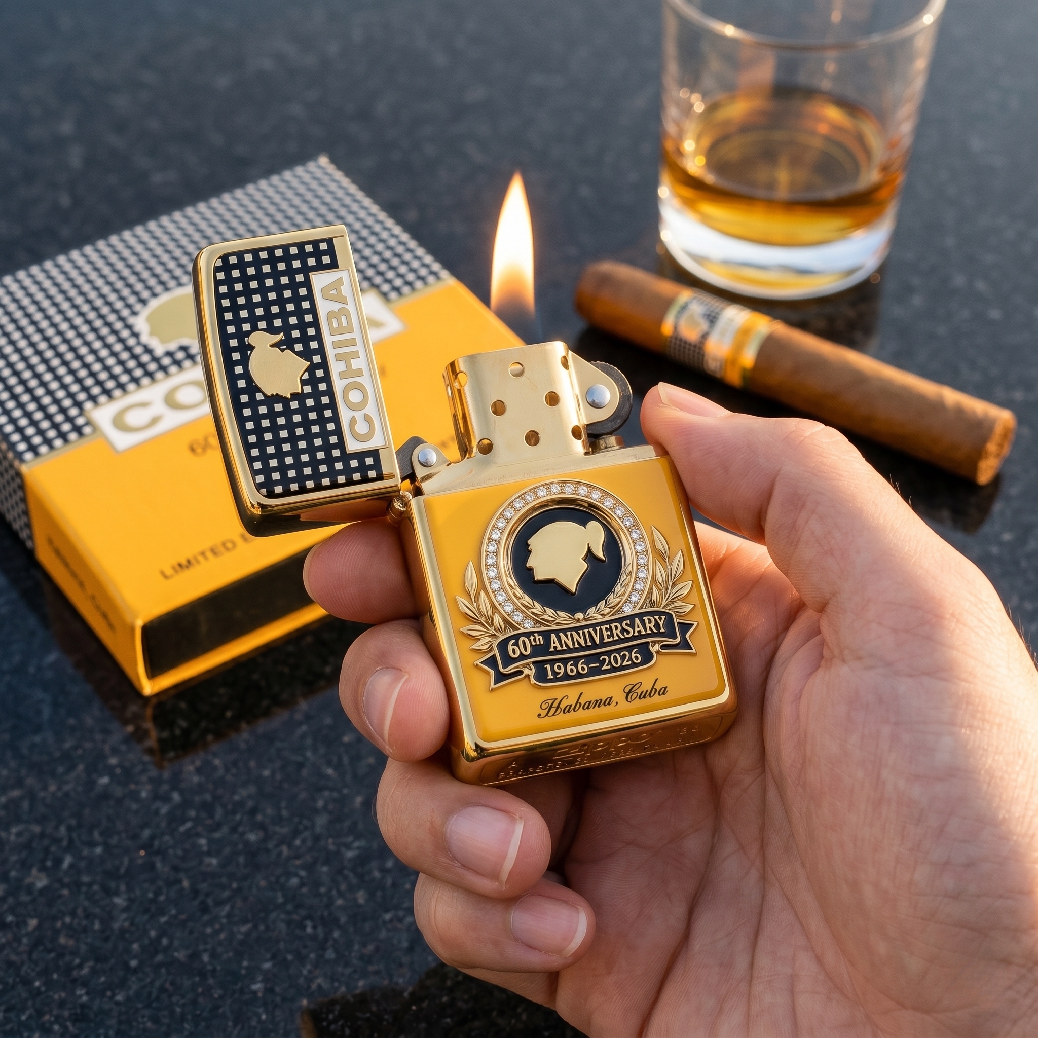 Cohiba 60th Anniversary Limited Edition Lighter