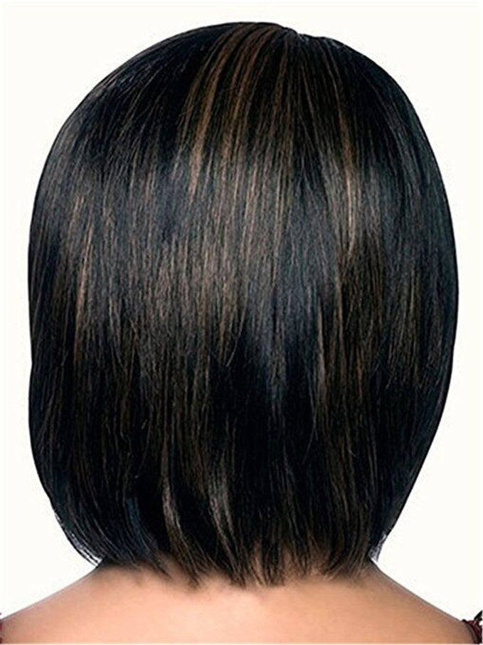 LunaBob Style Short Straight Wigs