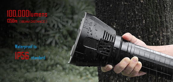 USB Strong Light Portable LED XHP70 Waterproof Flashlight