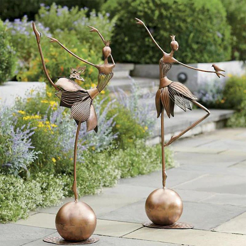 🔥Last Day Promotion-50% OFF🔥Dancing Garden Maid Statues
