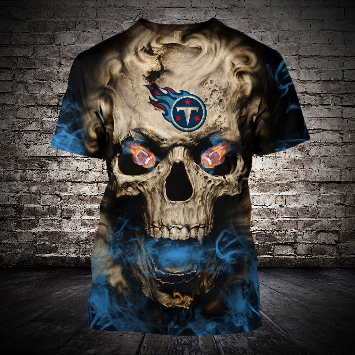 TITANS 3D HOODIE SKULL12