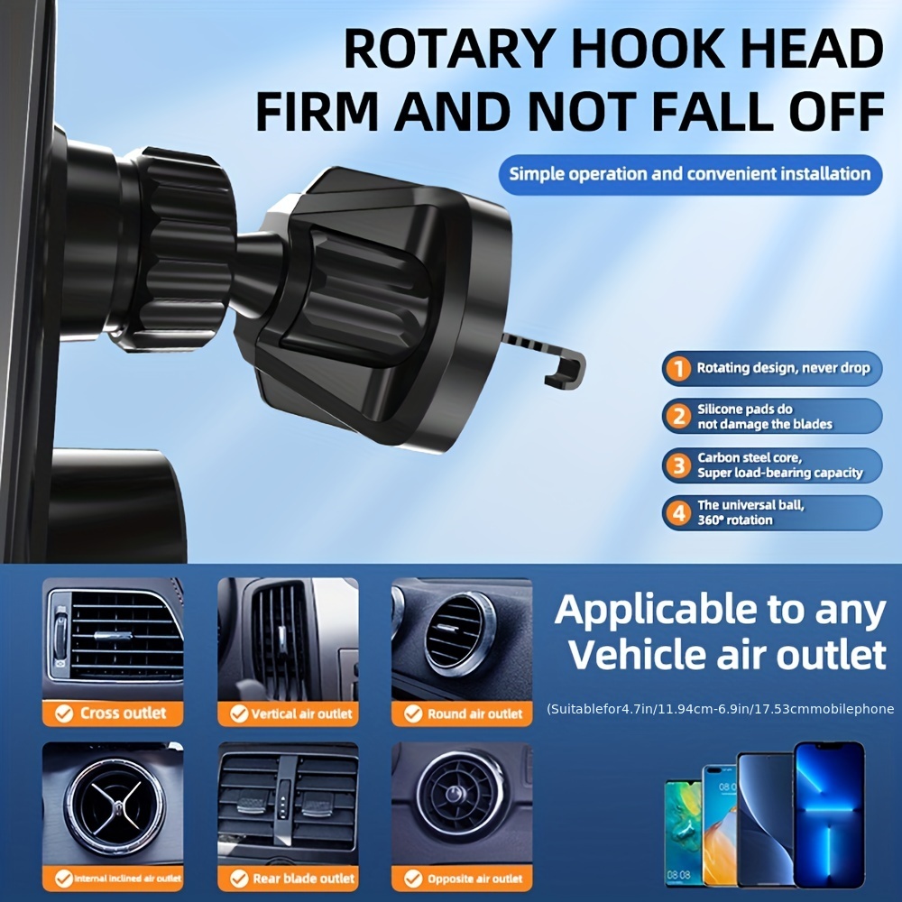 Q7 Infrared Sensor Car Wireless Charger Magnetic Suction Vehicle-mounted Charger Mobile Phone Automatic Clamping Fast Charging Phone Holder 360 Degree Bracket 15W AirVent Wireless Fast Charger Travel Comfortable For Iphone Samsung 4.7-7in Smartphones