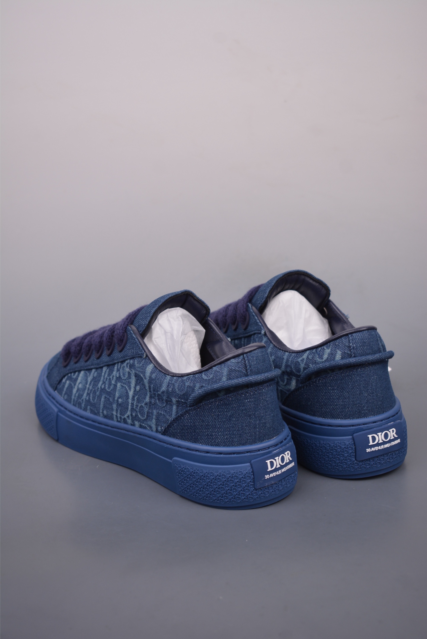 Dior B33 Low Top Sneakers Denim CD Re-Image 3SN303ZWL1111