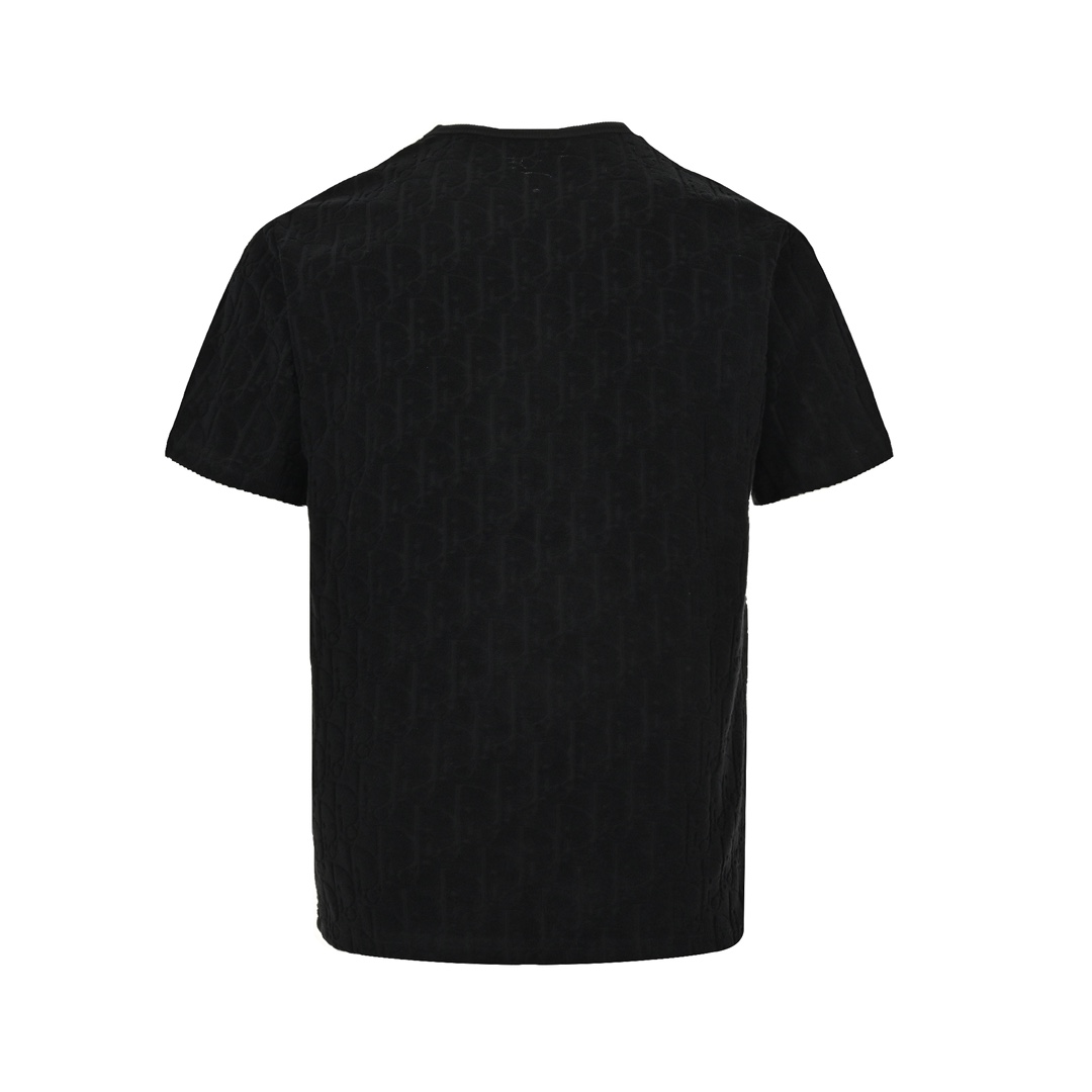 Dior full print jacquard towel short sleeves