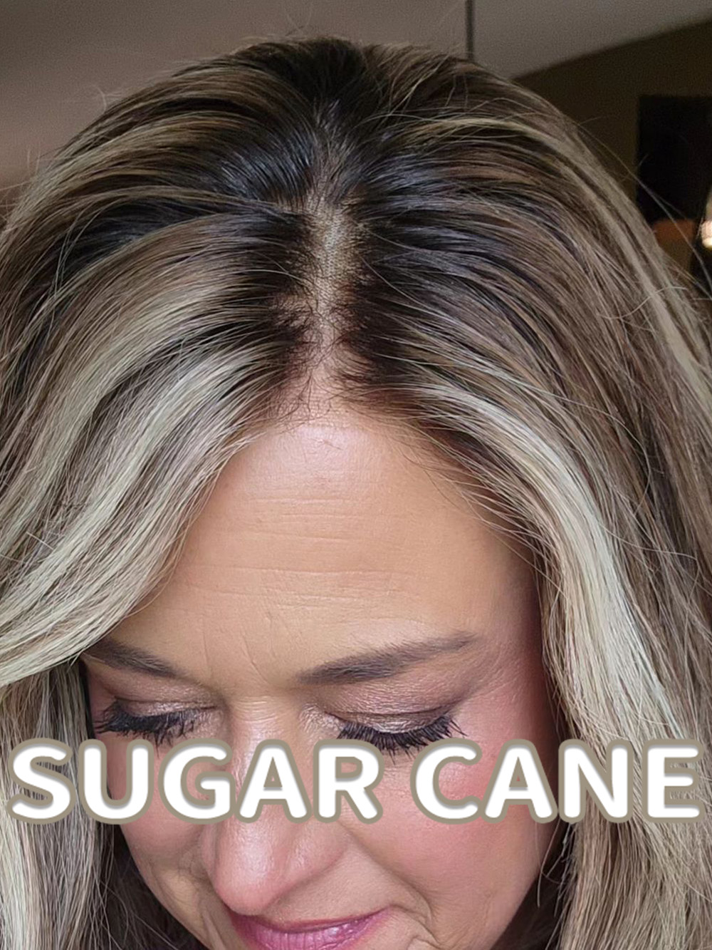 Long Layered Wig With Highlights