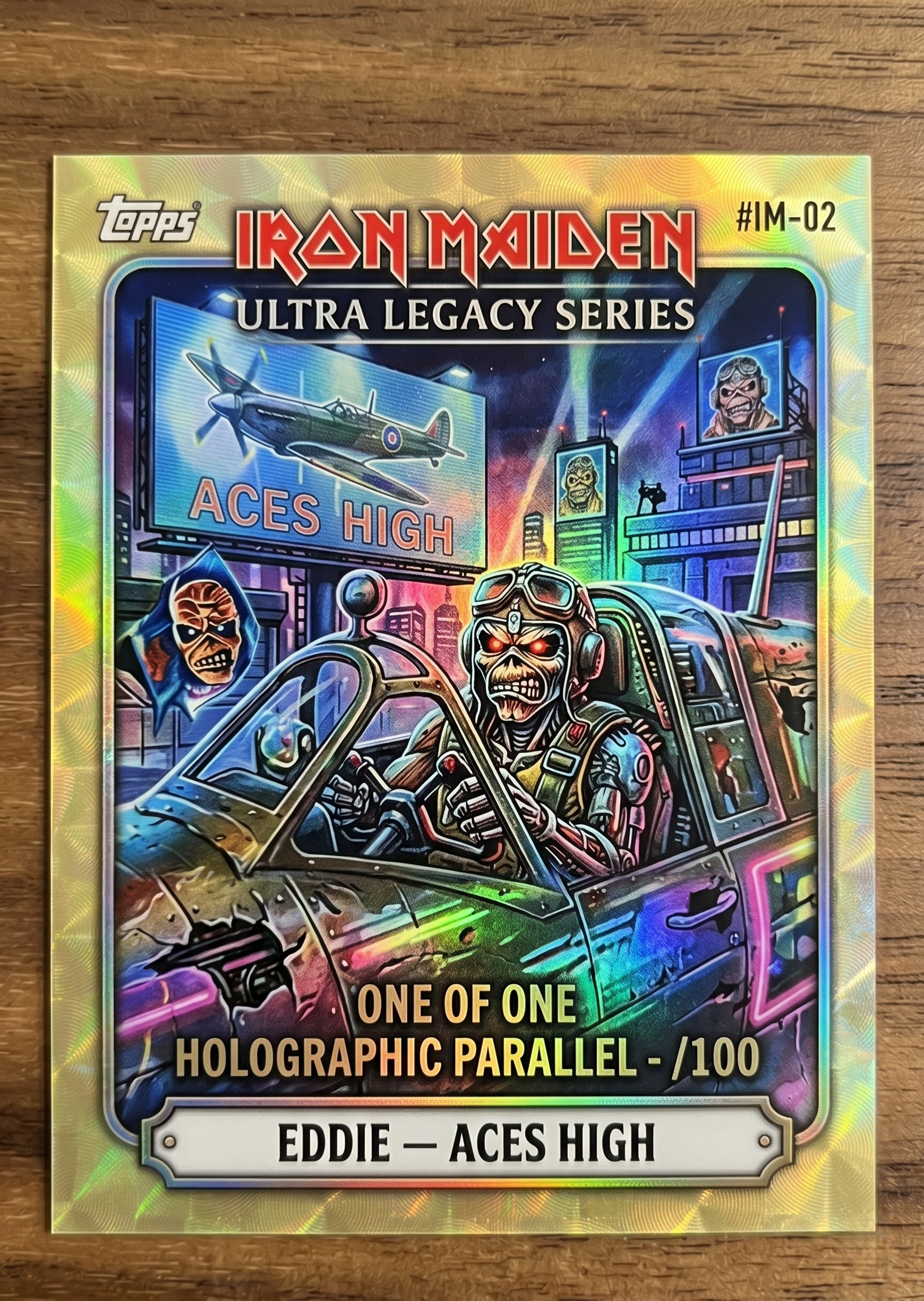 🎸 Iron Maiden 50th: Ultra Legacy Trading Cards – Eternal Eddie