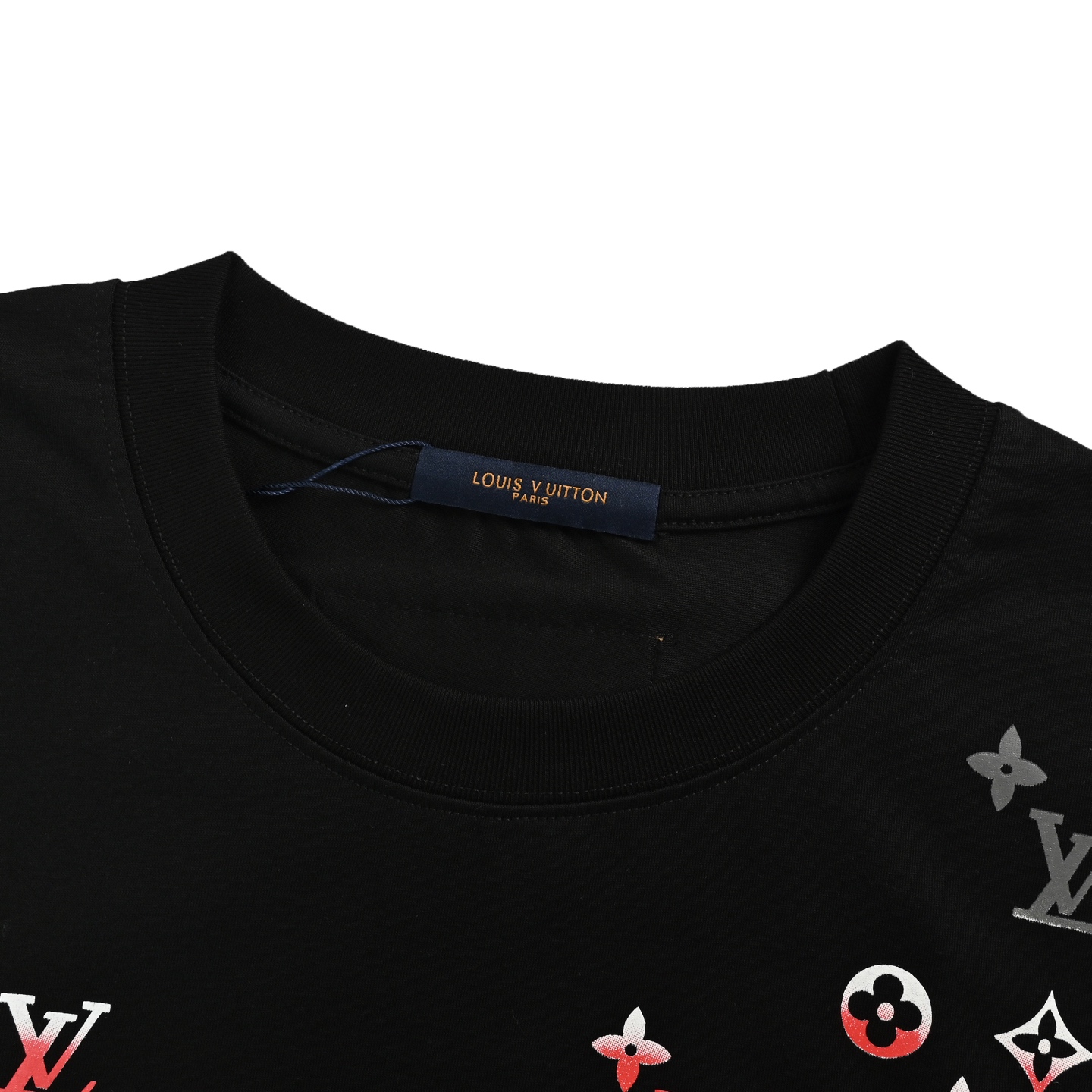Louis Vuitton Old Flower Gradient Print Short Sleeve