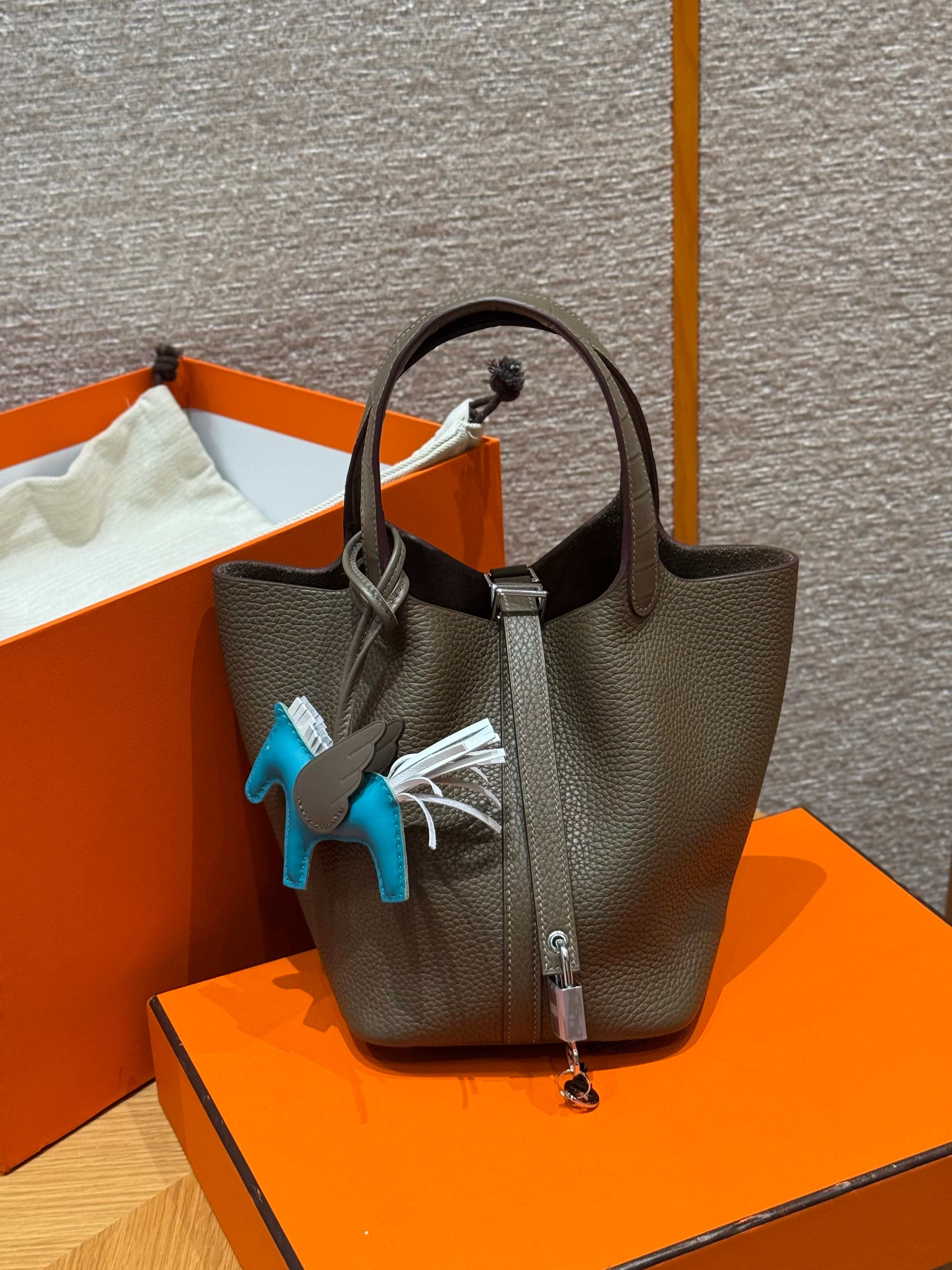 Hermès Picotin lo 18Etoupe handbag (handmade to order)