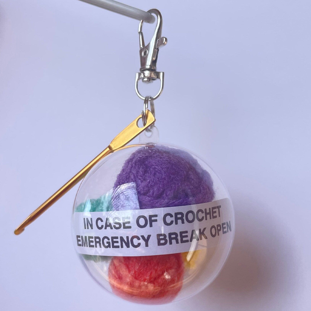 Crochet Emergency Keychain