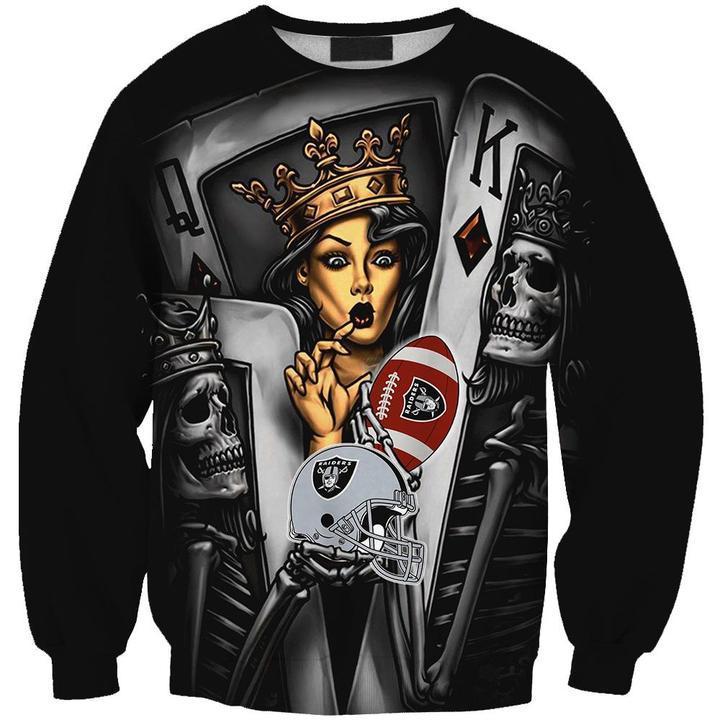 LAS VEGAS RAIDERS 3D HOODIE UNIQUE 121