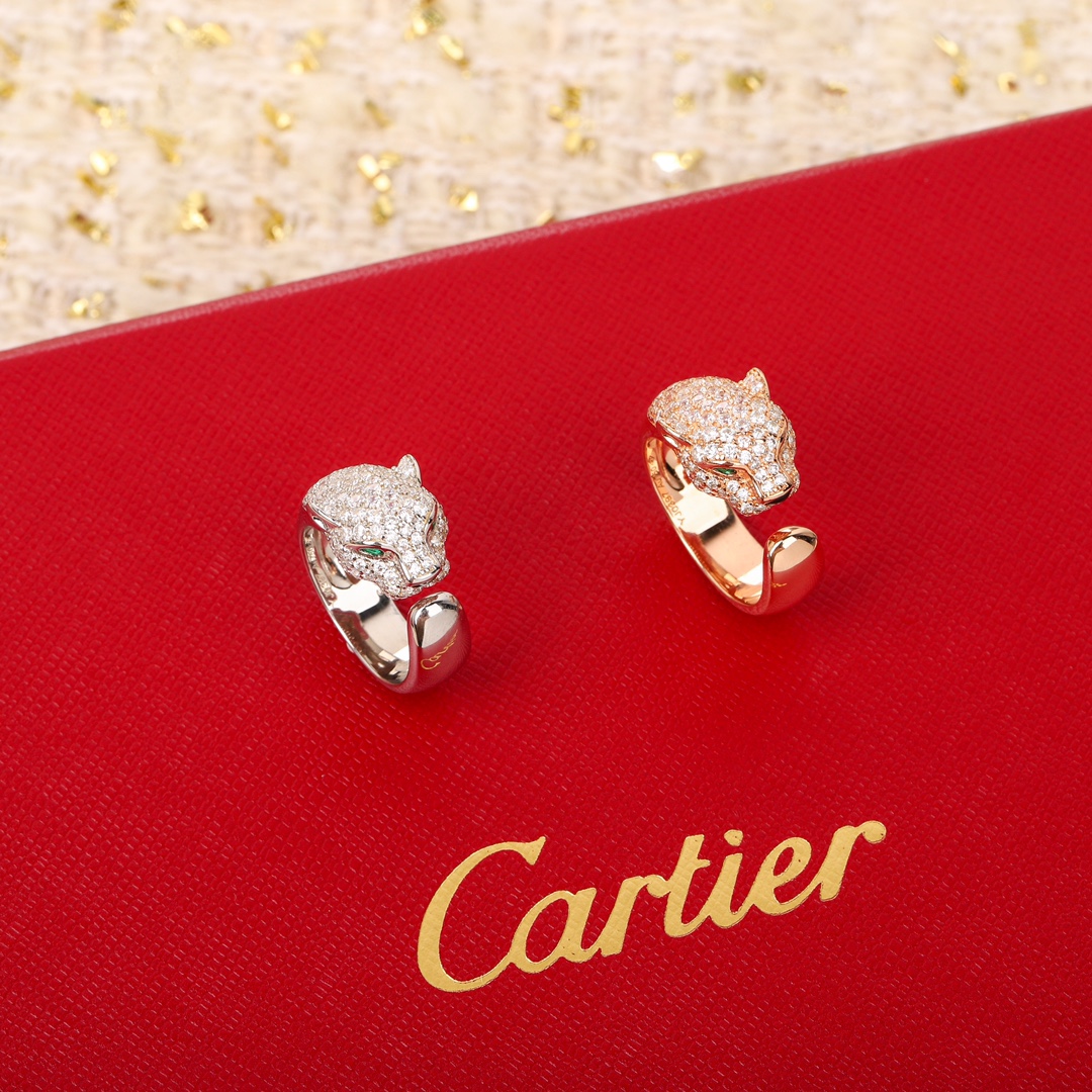 Cartier Panther Head Ring