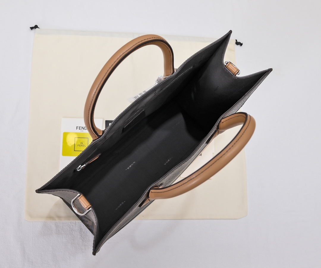 FENDI Monogram Briefcase 6656