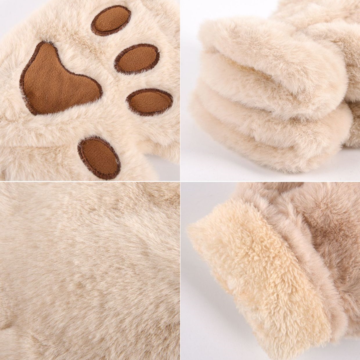🔥ON SALE🔥Cute Cat Paw Furry Gloves