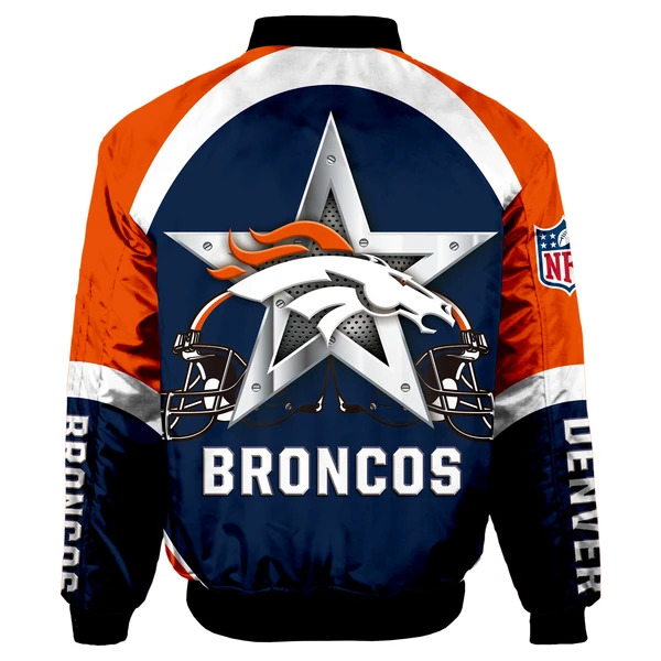 DENVER BRONCOS BOMBER JACKET