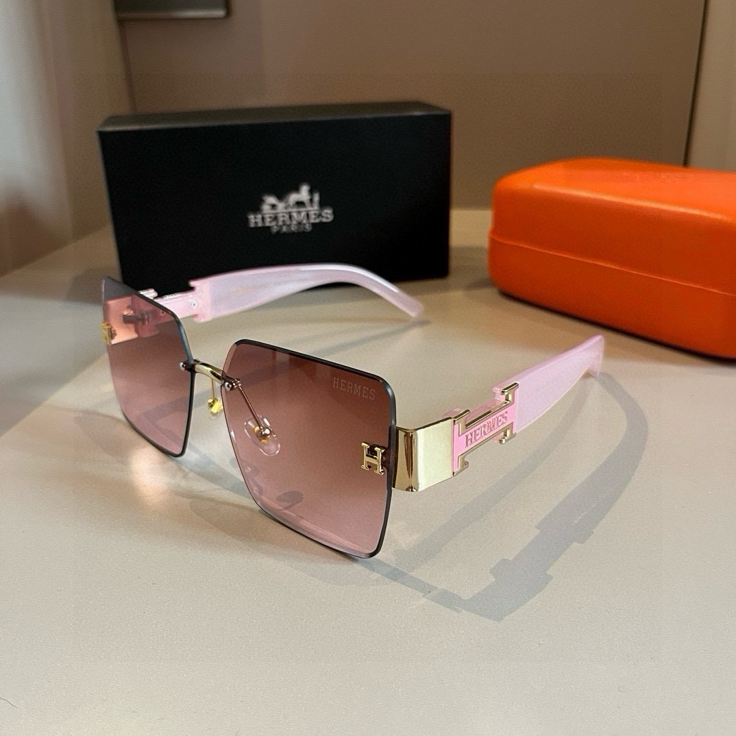 Hermes rimless sunglasses