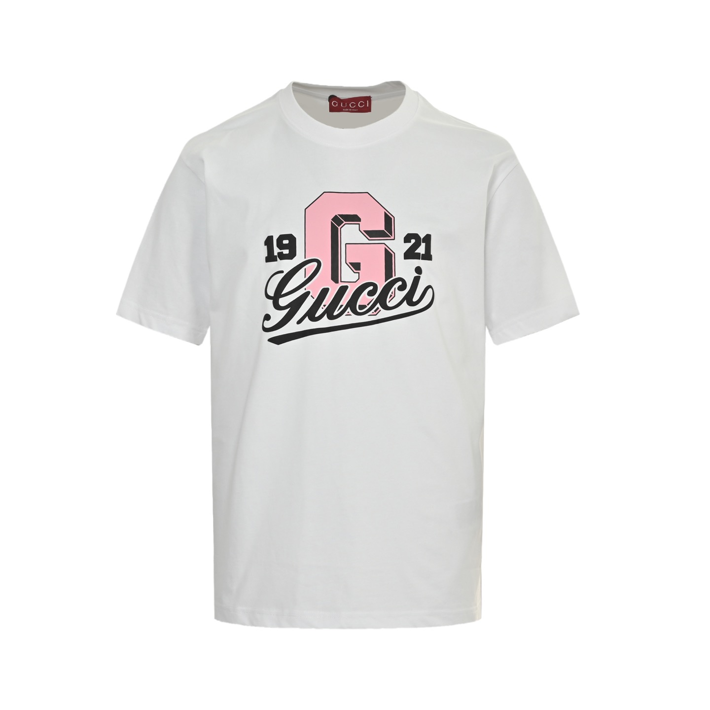 Gucci 25ss 1921 lettering logo short sleeve