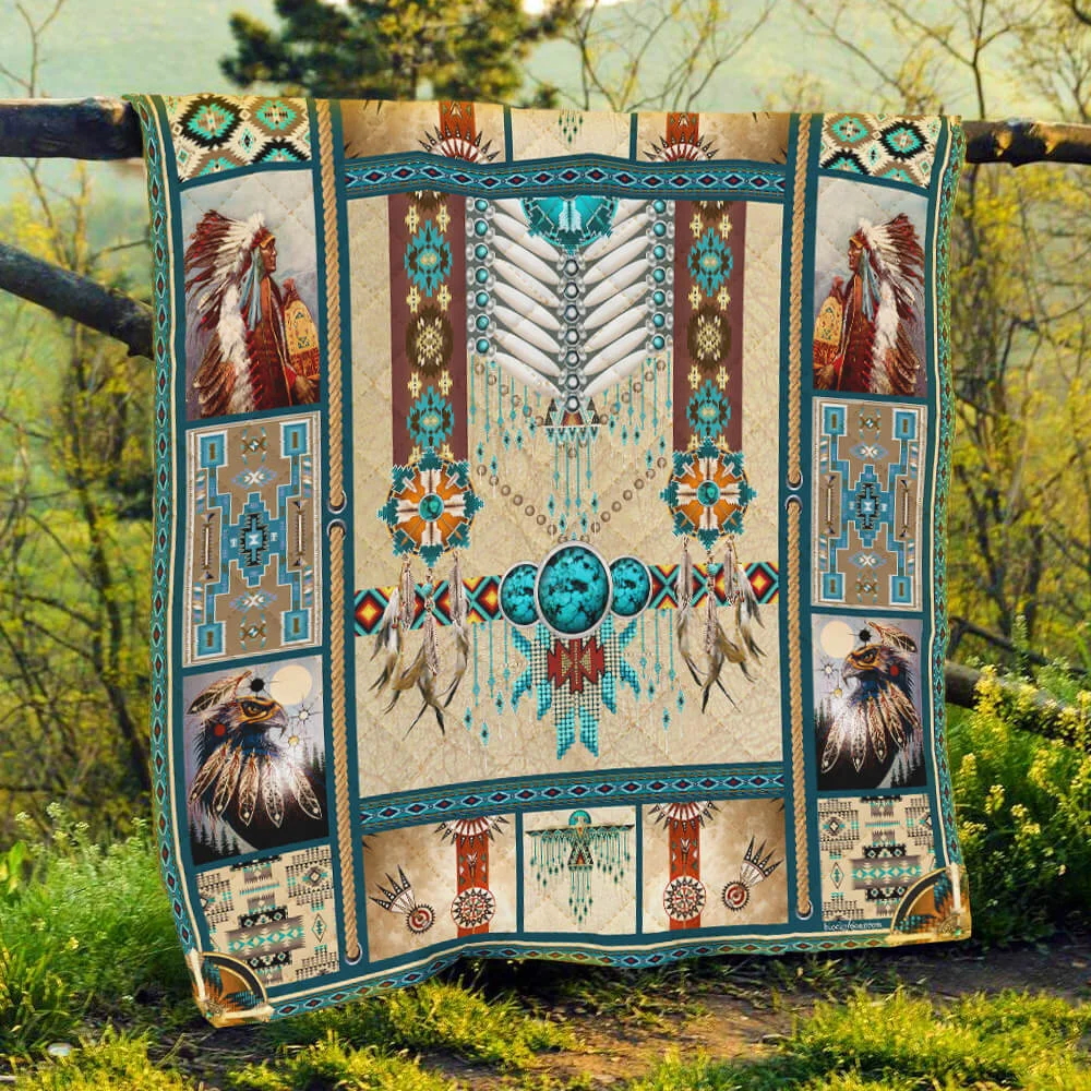 Native American Quilt Blanket