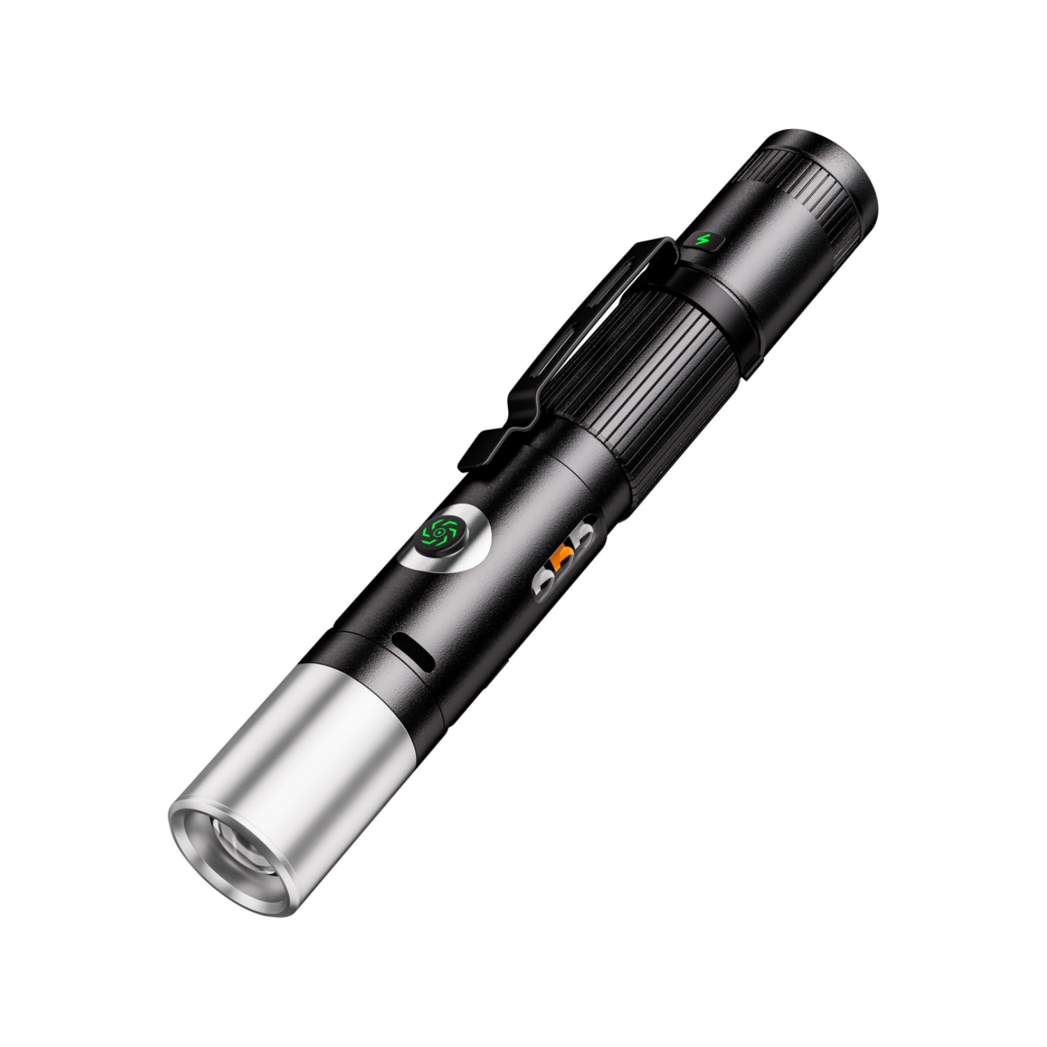 💥ON SALE💥7-Mode Zoomable EDC Arc Electric Shock Rechargeable Self-defense Flashlight