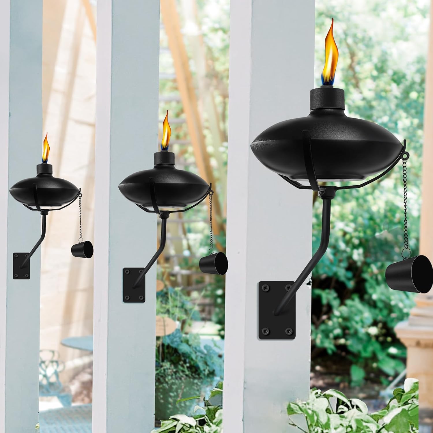 🔥ON SALE🔥Wall Mounted Citronella Torches - 2 pack