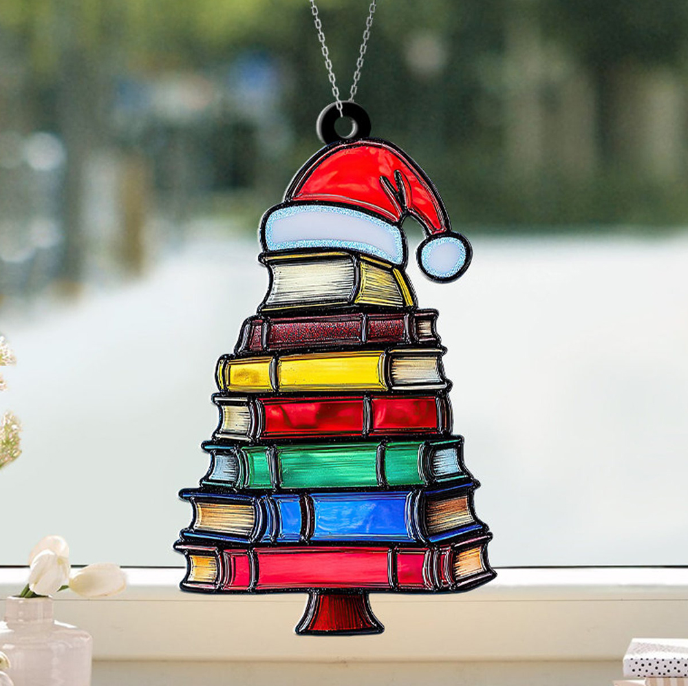 Christmas Book Tree Ornament
